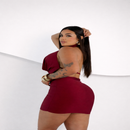 Vestido Curto – Modelagem que Afina a Silhueta