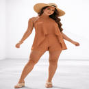 Macaquinho Feminino Solto Elegante Verão