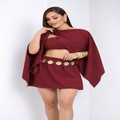 Conjunto Feminino Elegante com capa premium