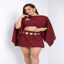 Conjunto Feminino Elegante com capa premium