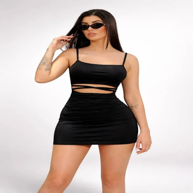 Vestido decote Profundo Modelador – Ajuste Perfeito e Sofisticação
